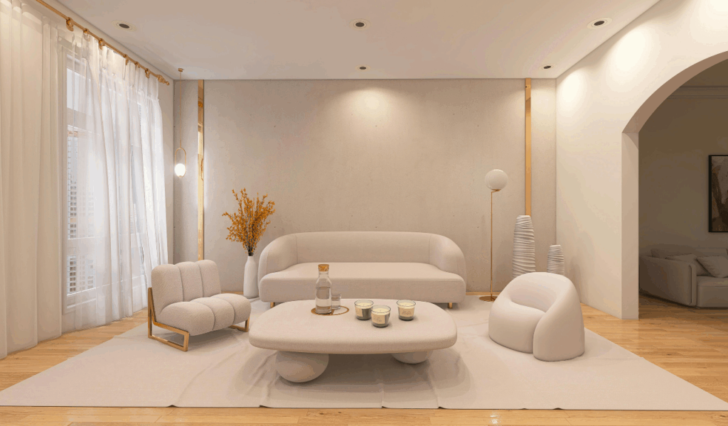 All-White Homes With No Visual Warmth