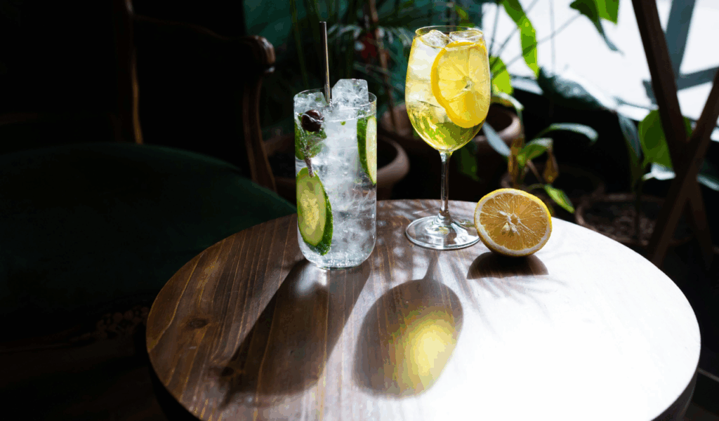 Dry January with Zero Alcohol or Caffeine