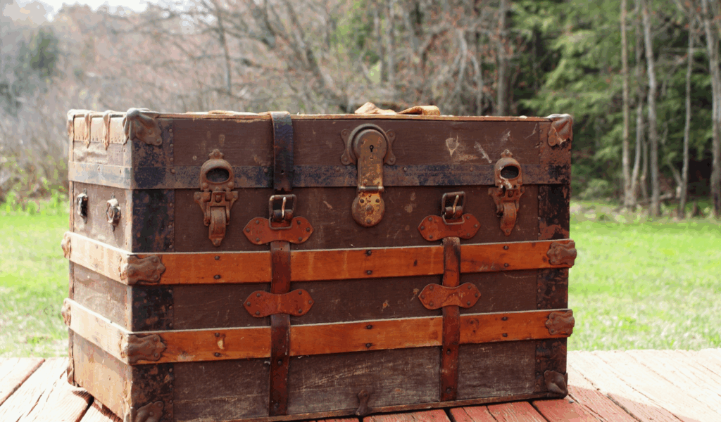 Antique Trunks and Steamers