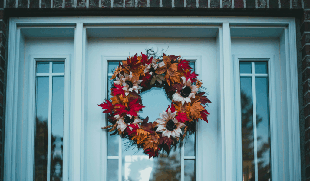 Wine Cork Wreath Front Door Hangings