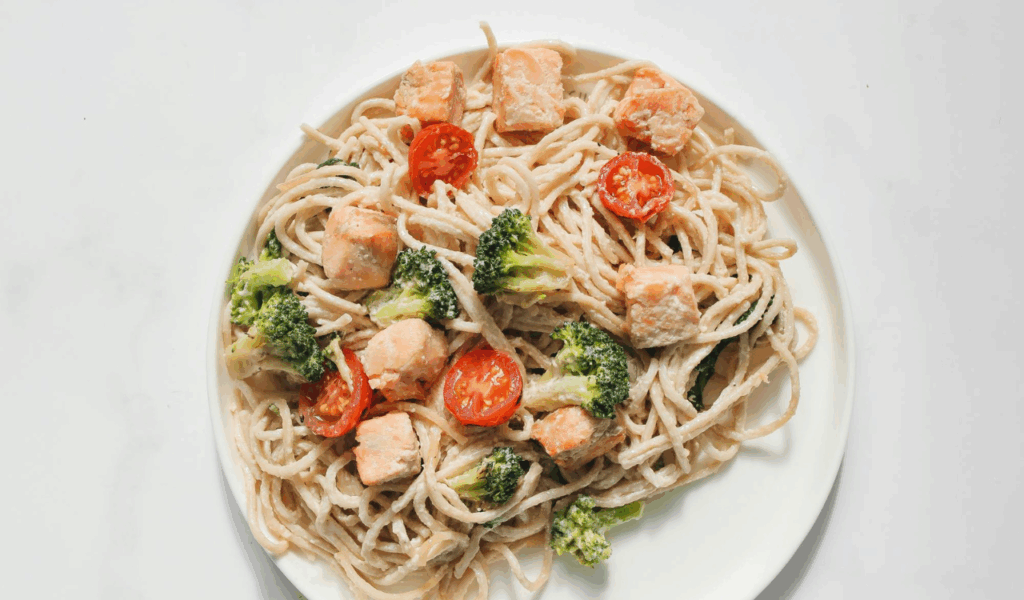 Plain Pasta With Heavy Sauce