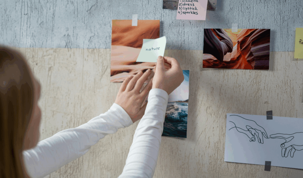 Weekly Planner Decals on Bedroom Walls