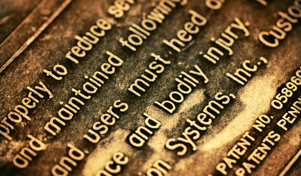 Antique Style Brass Label Holders