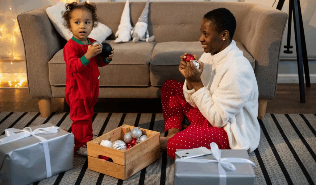 Large Holiday-Themed Area Rugs