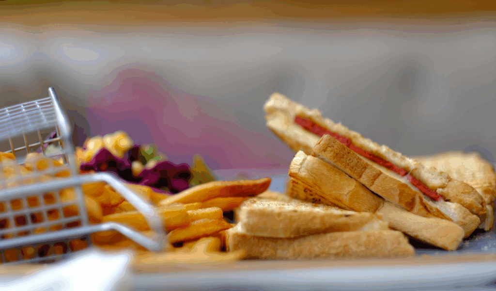 The Seafood Basket or Fish Sandwich Combo