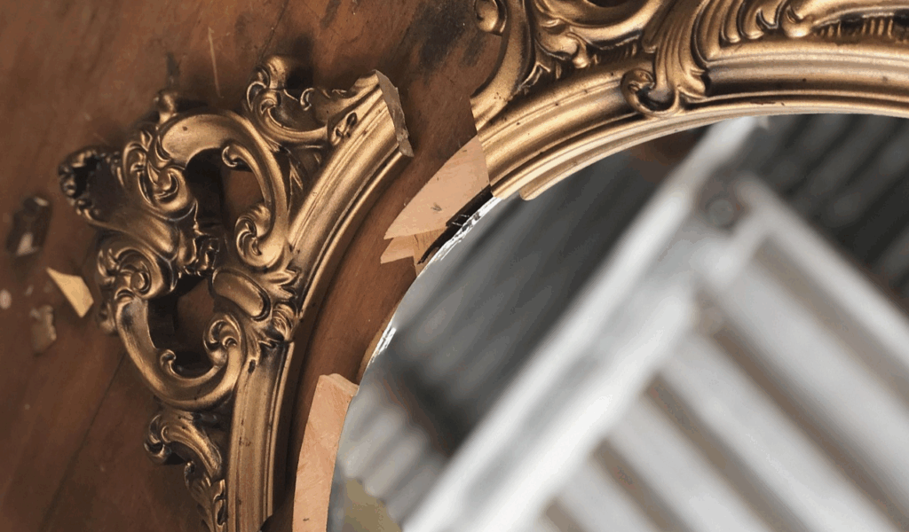 Keeping broken or unused decor “just in case”