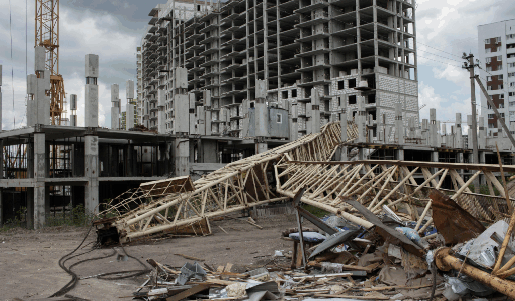 Large Scale Construction Debris