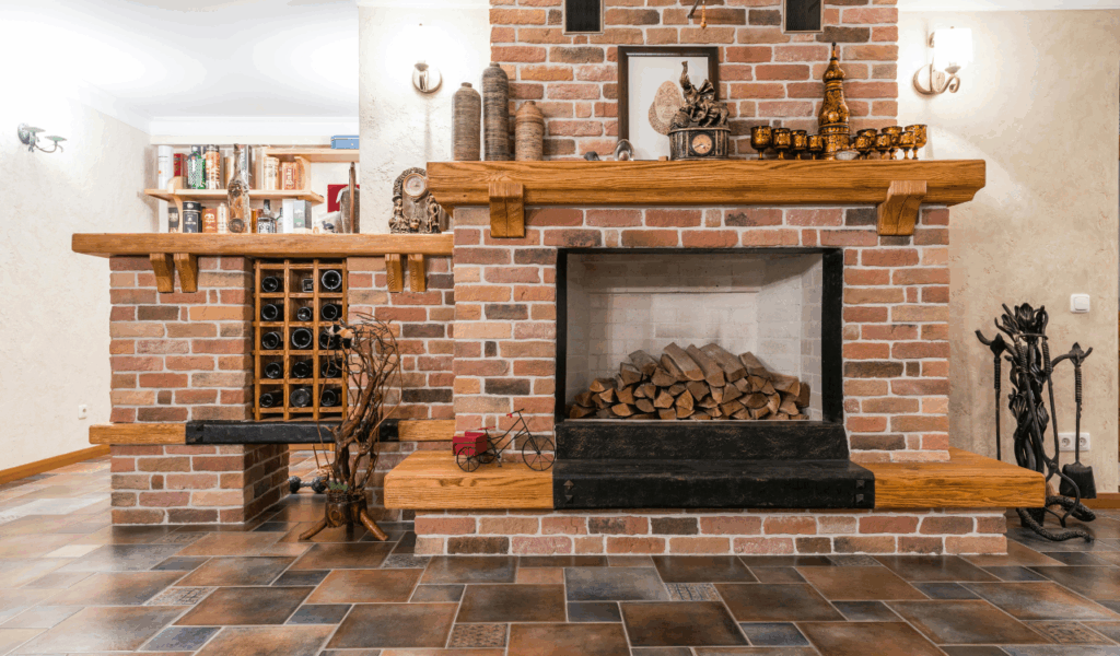 Warm Wood Accents Ground Open Layouts