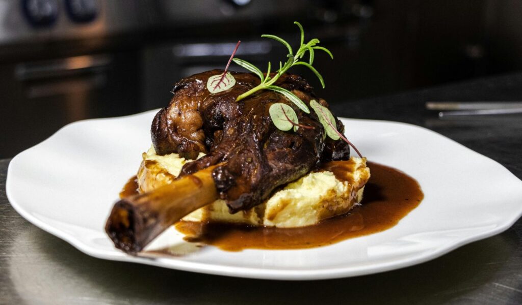 Braised Lamb Shanks