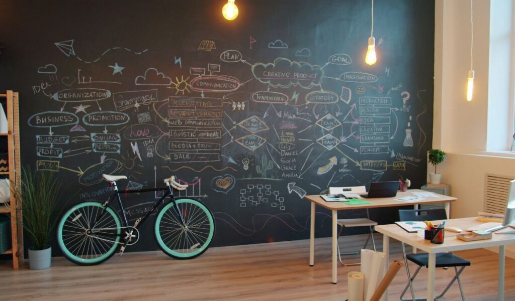 Chalkboard Walls for Notes and Quotes