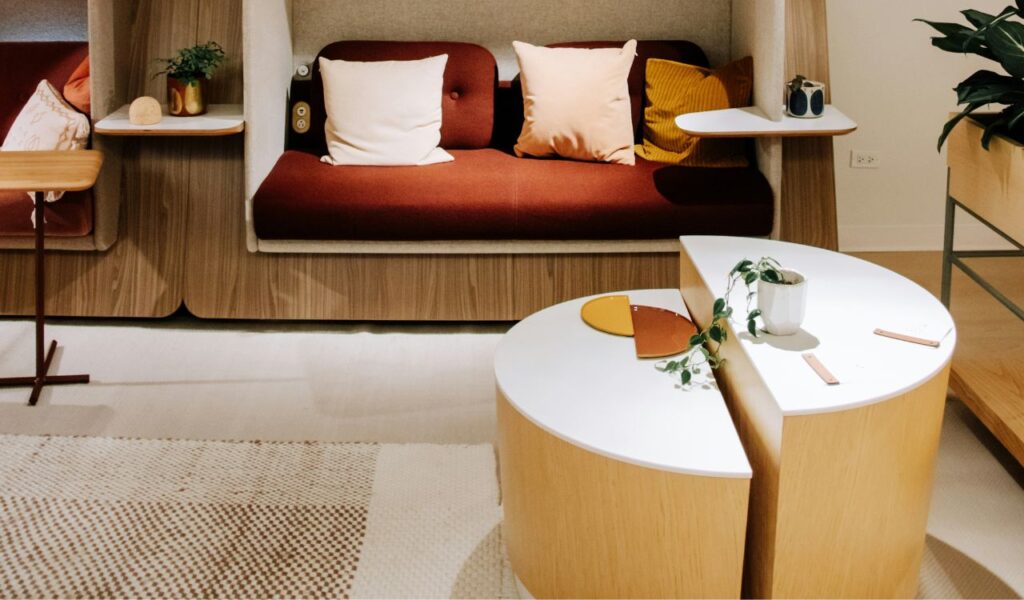 Charging Stations Built Into Furniture