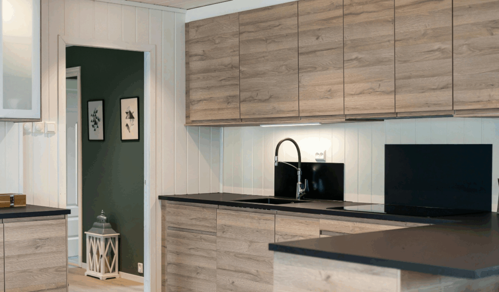 Integrated "Trough" Style Wooden Sinks