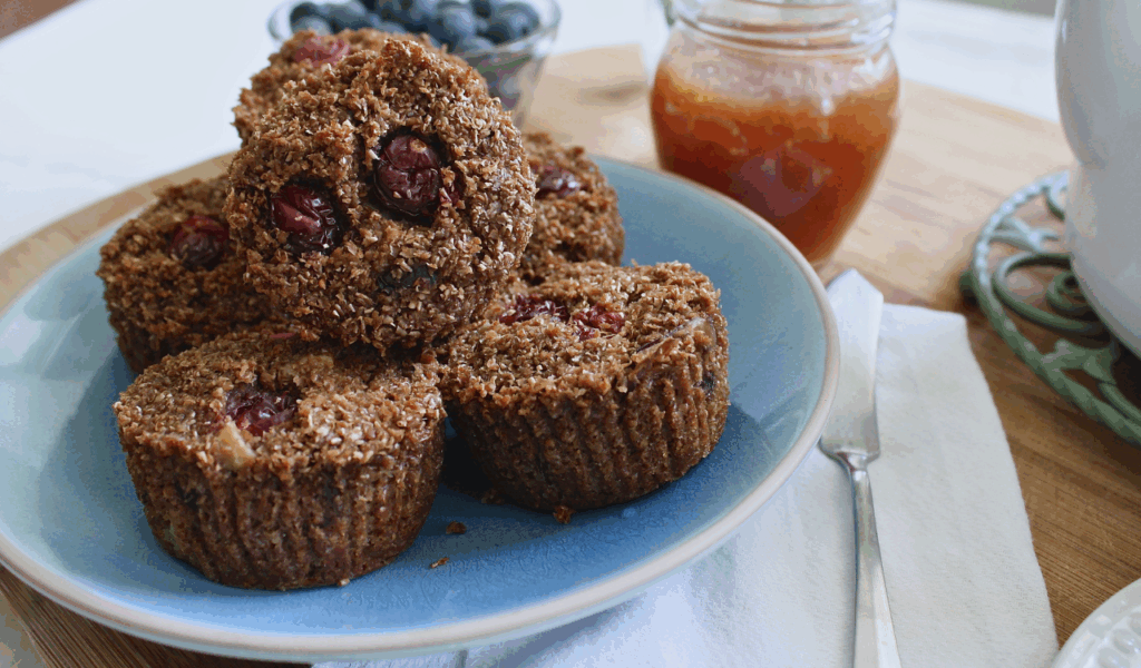  Bran Muffins with a "Healthy" Image