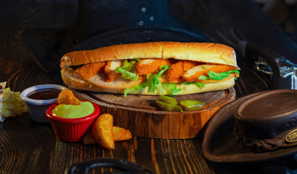 The Premium Chicken Sandwich Upcharge Combo