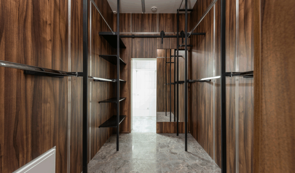 The Matte Black Metal Mesh Tower