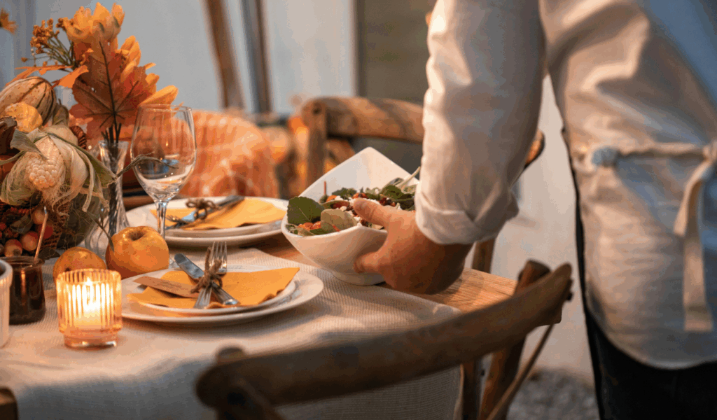 Appetizers Requiring Assembly by Guests