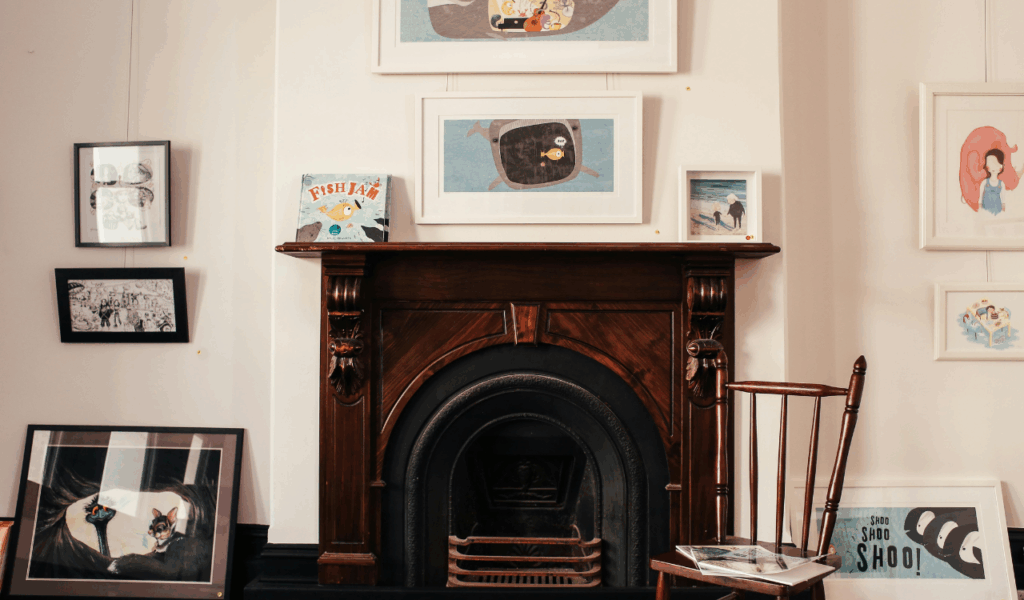 A Fireplace or Fireplace Feature