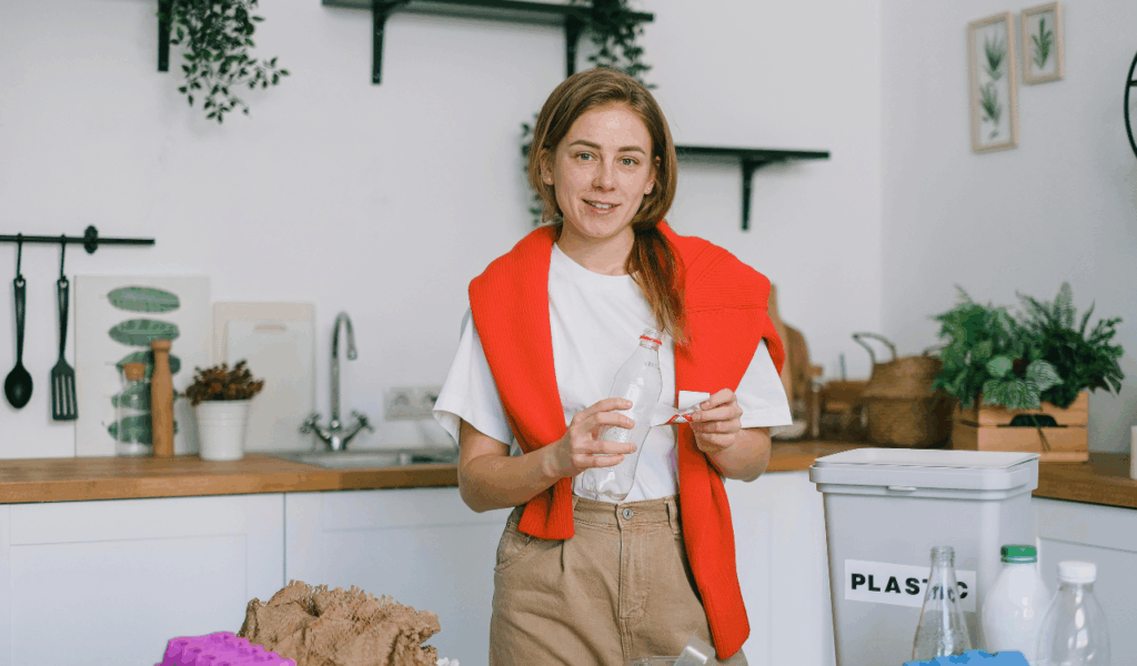 Meadow-Set Farmhouse with Automated Waste Sorting