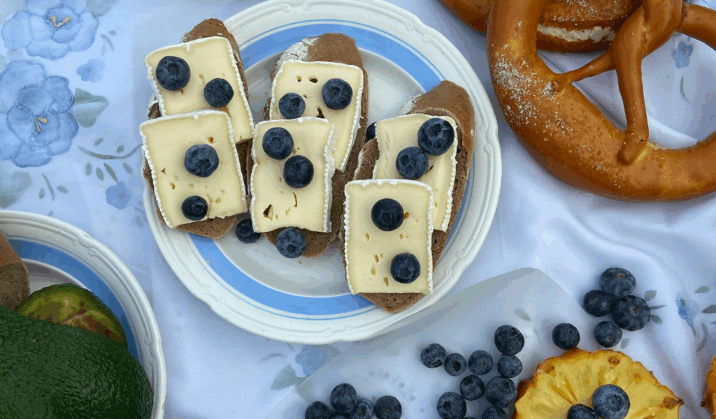 Holly Berry Cheese Wreath