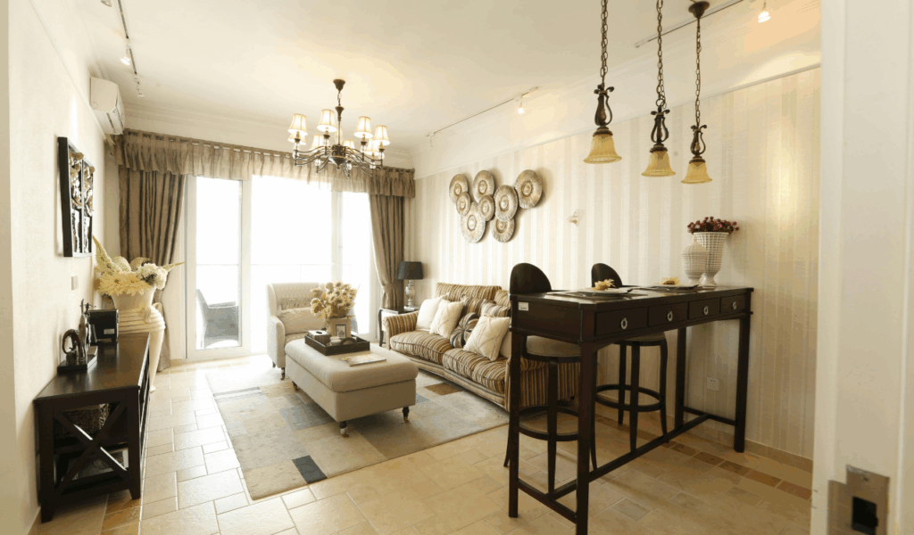 Soft Lighting Creates Evening Warmth