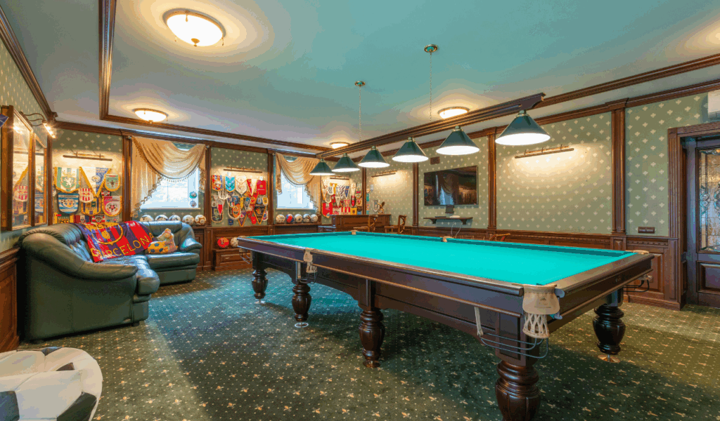 The Ultimate Sports Fan "Man Cave"