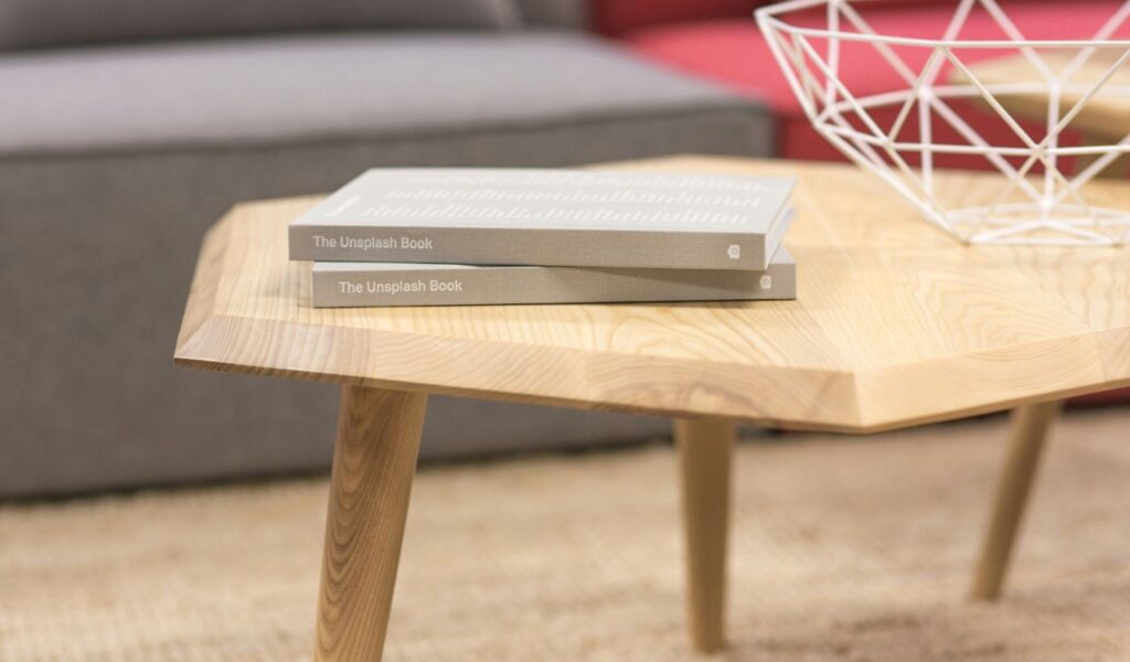 Geometric Accent Coffee Table