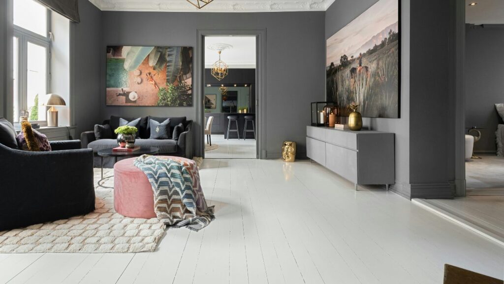 Gray Home Interior