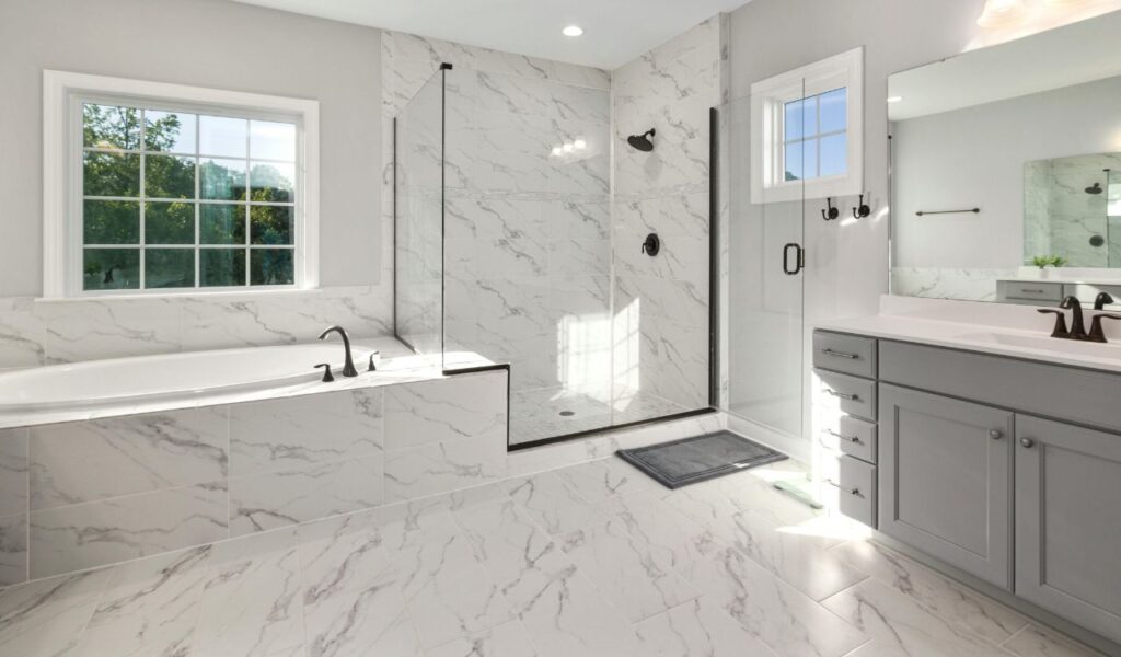 High-Tech Shower Panels