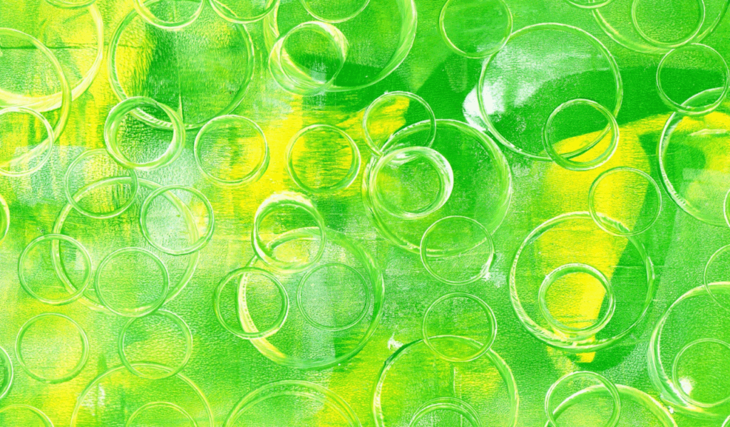 Neon Lime and Electric Green