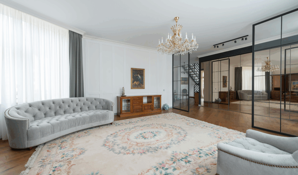 Large Homes With Sparse Furnishing