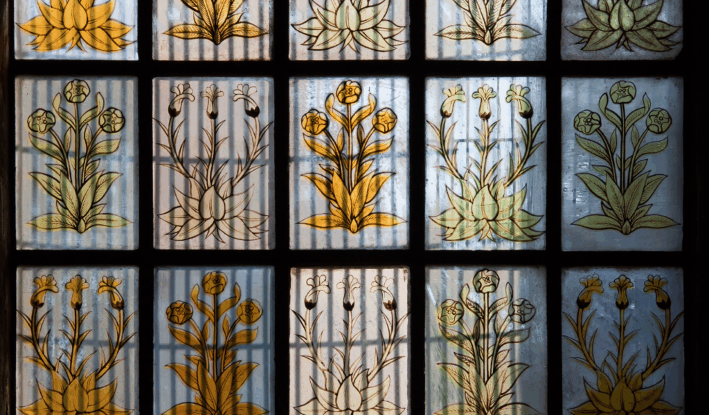 Early 20th Century Stained Glass Panels