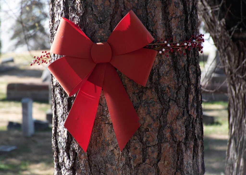 Oversized Holiday Bows