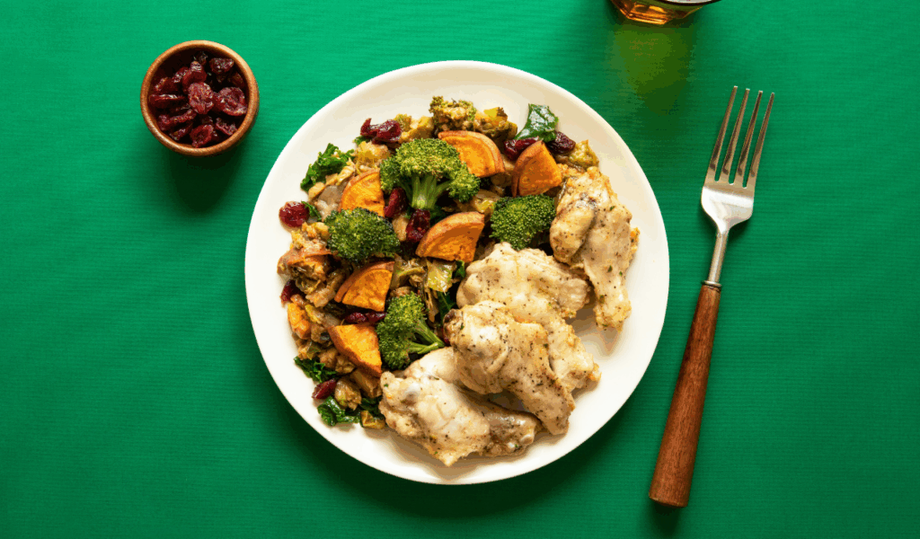 Braised Chicken and Vegetables