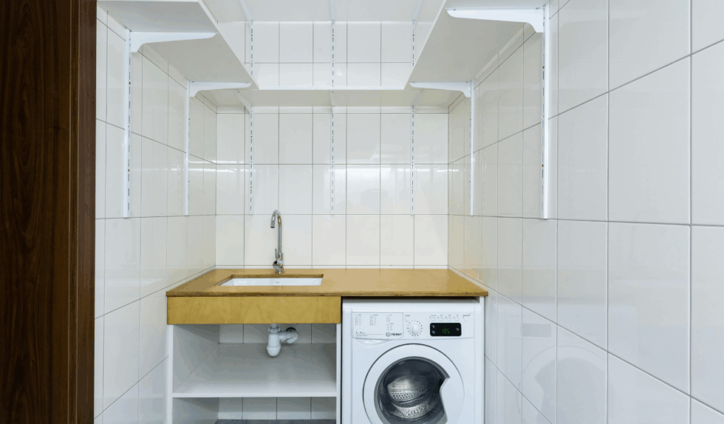 Install Custom Countertops Over Machines