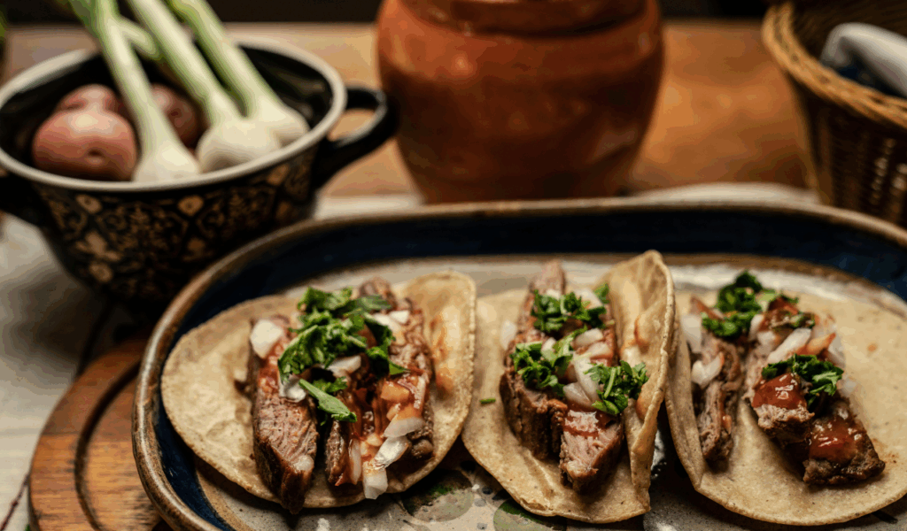 Flame-Grilled Steak Tacos with Smoky Finish