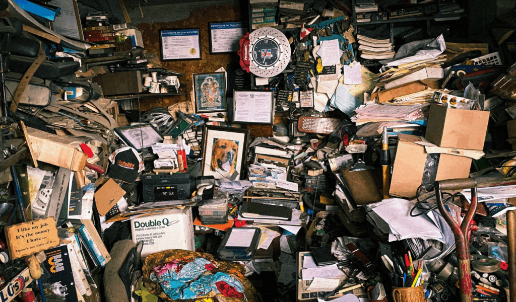 Excessive Clutter and Combustible Materials