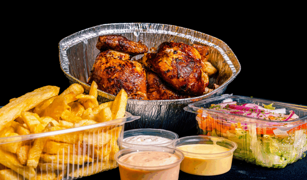 Rotisserie Chicken With Simple Sides