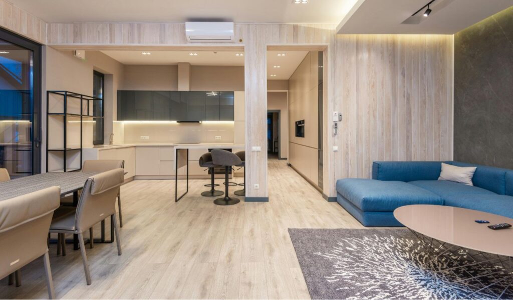 Open Floor Concept space