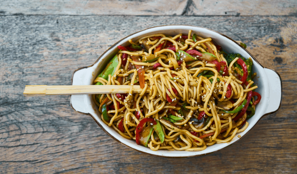 Stir-Fried Noodles With Vegetables