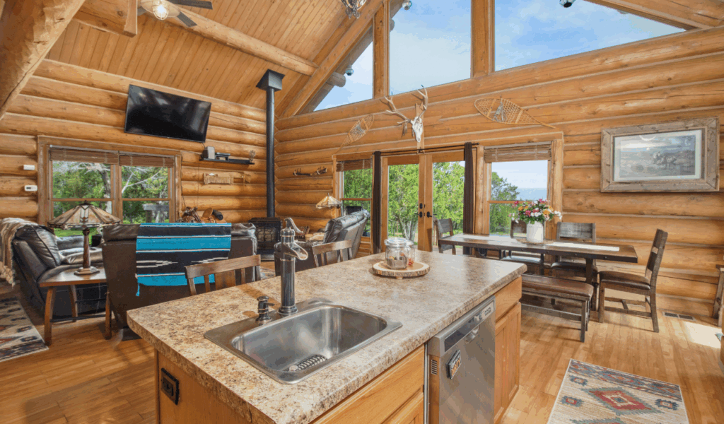 Open-Plan Cabin Layout