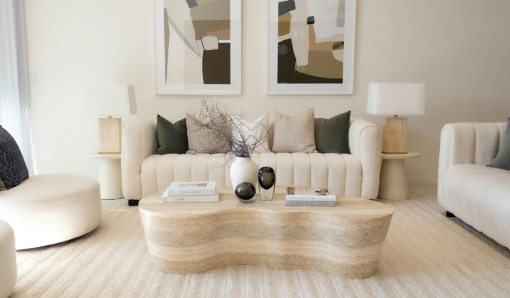 Sculptural Statement Coffee Table