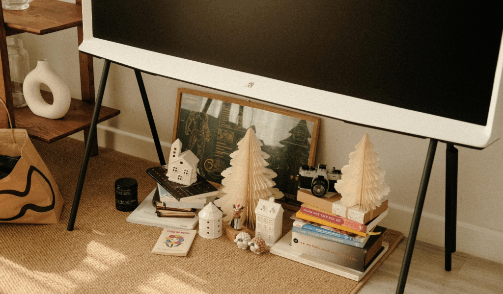 Large Decorative Figurines on the Floor