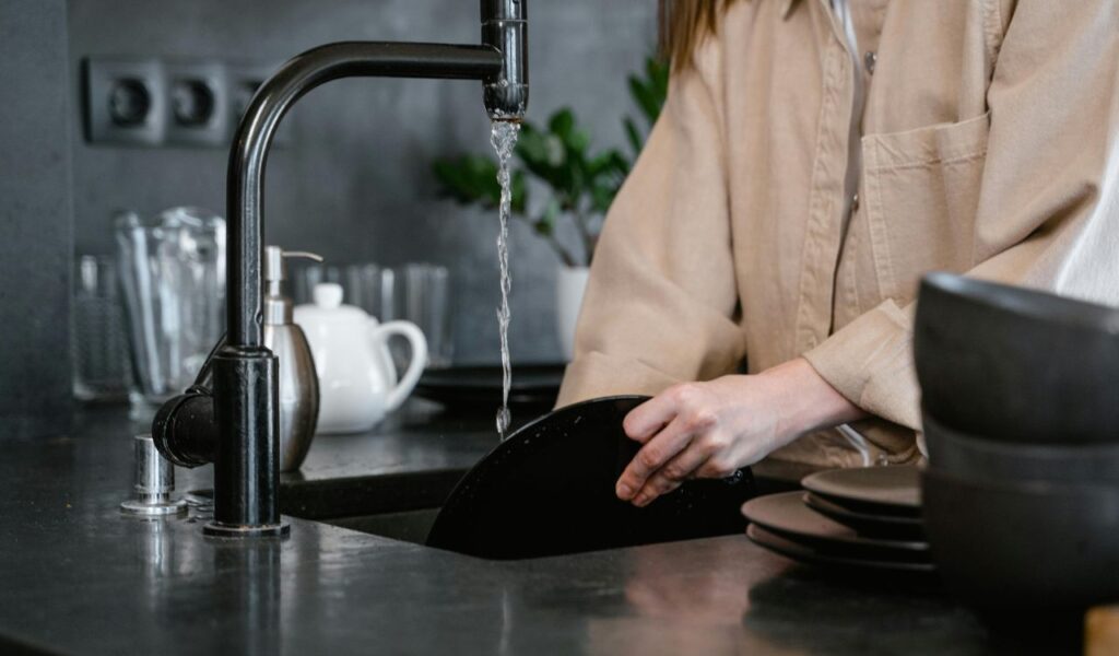 Soft Water - Kitchen Sink