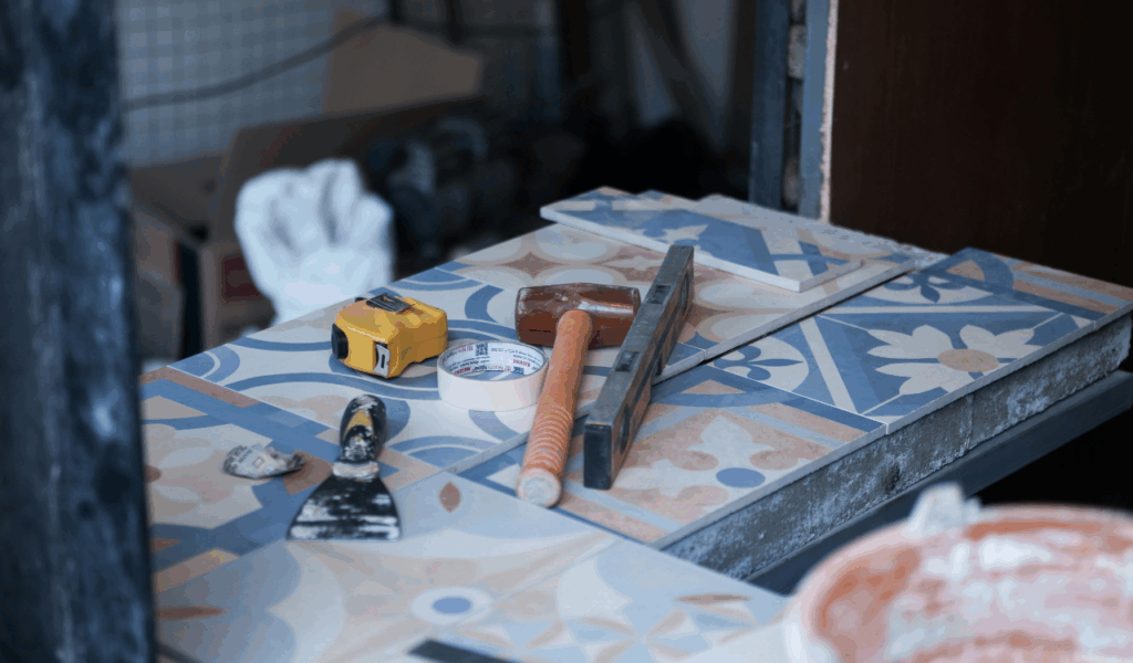 Leftover Flooring, Tile, and Building Materials