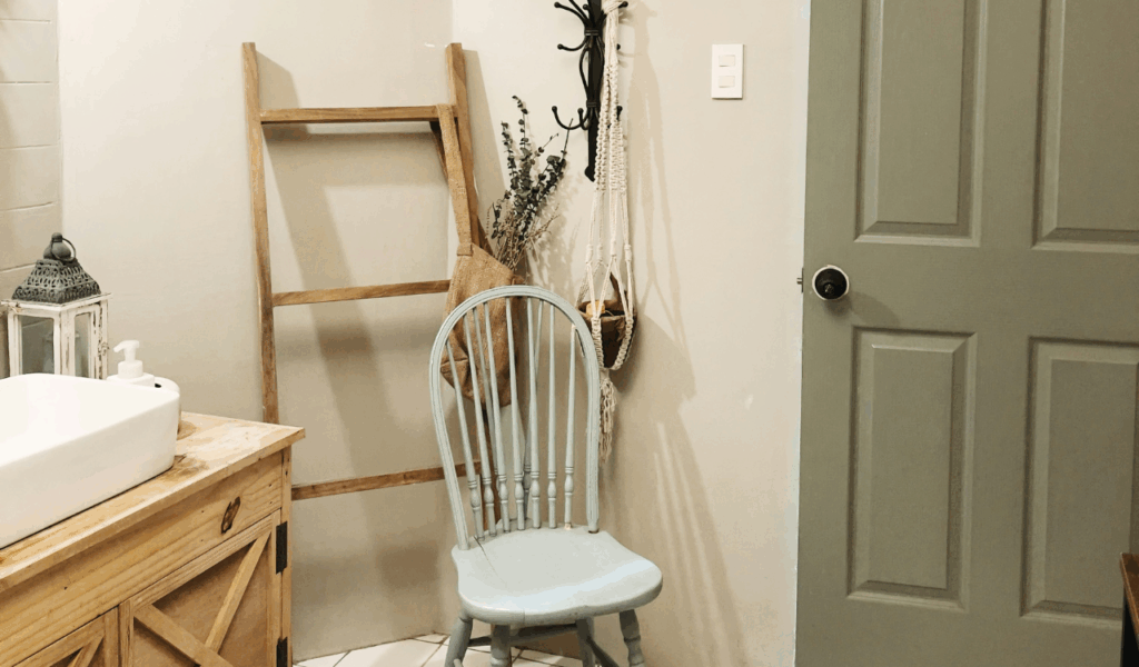 The Industrial Pipe and Reclaimed Wood Ladder