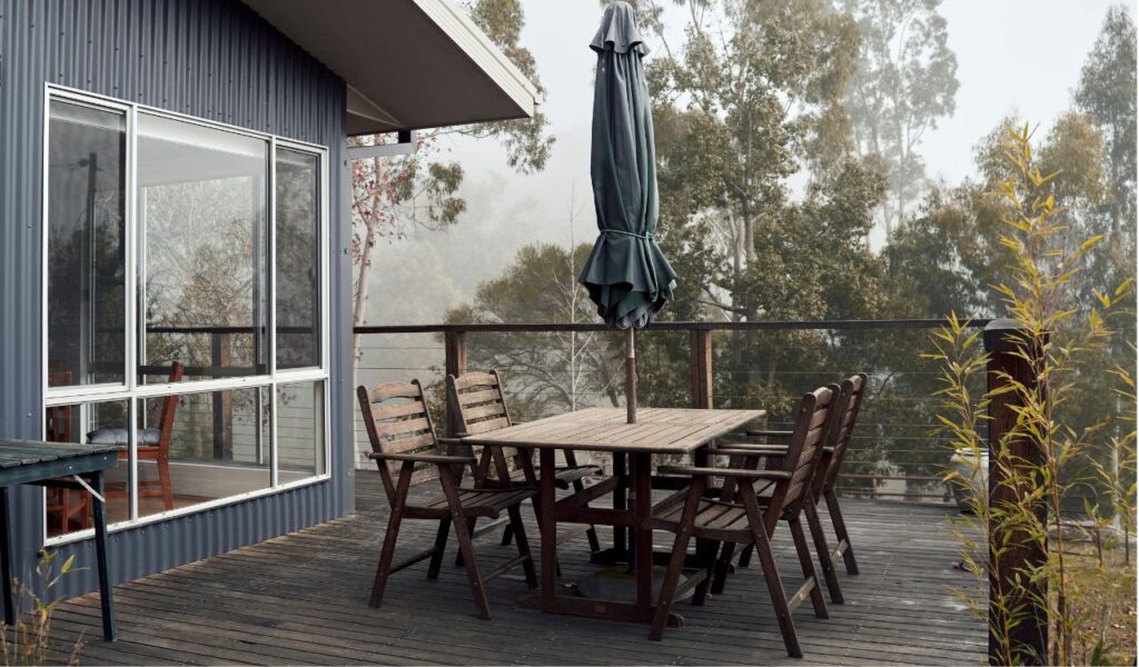 Weathered Pine Decking