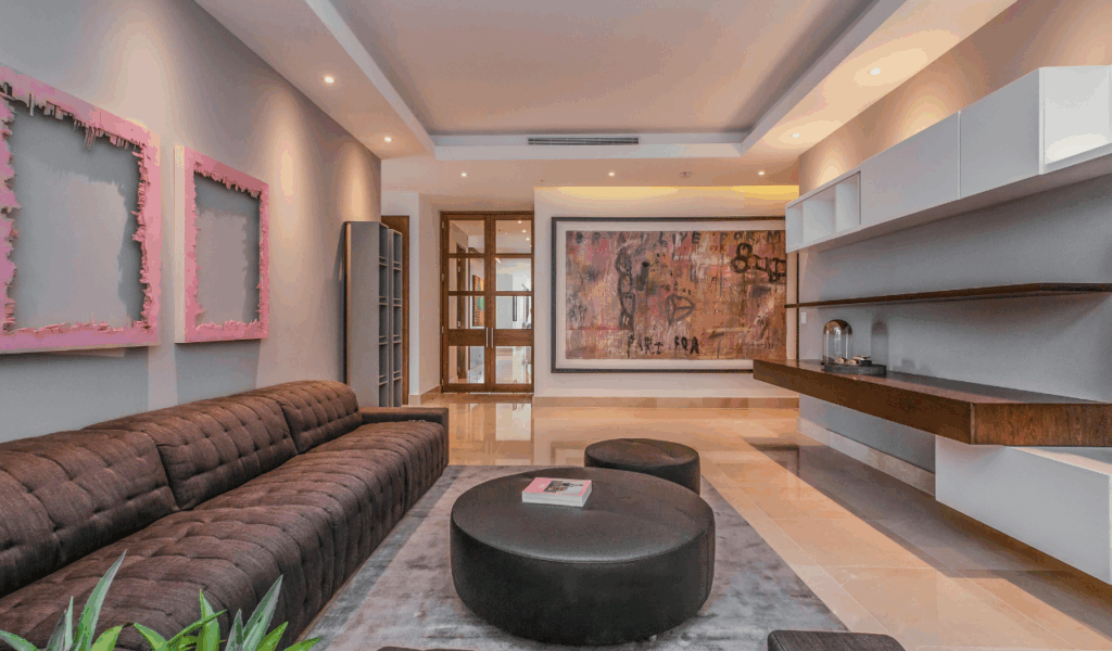 Low Profile Furniture Encourages Relaxation