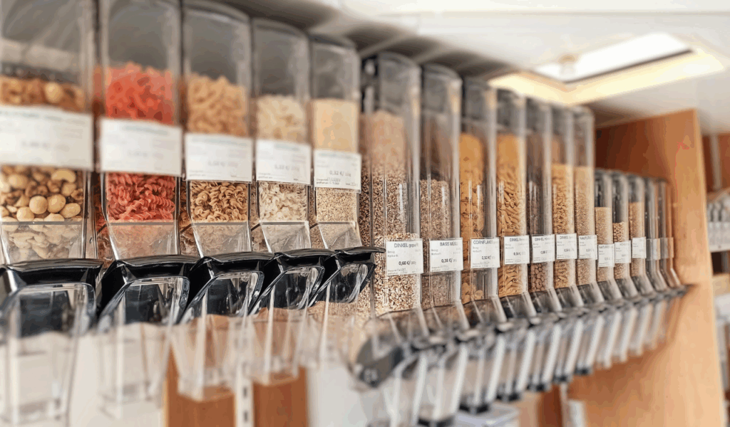 Low-Fat Granola and Cereal Dispensers