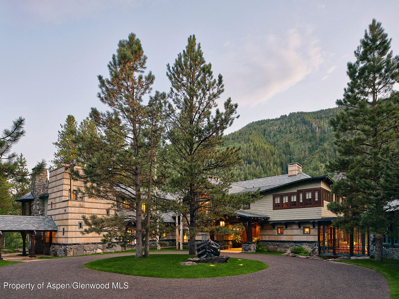 Explore a Stunning 1994 Alpine Estate in Aspen, Colorado With a Private Lake, Infinity Pool, and Unmatched Mountain Views