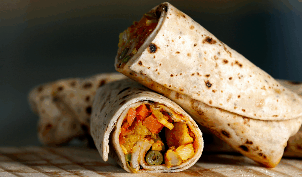 Frozen Burrito Wraps for Thermos